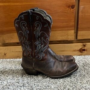 Ariat Women’s Brown Leather Western Cowboy Boots size 9
